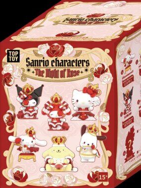 Top Toy Sanrio Characters The World of Rose CONFIRMED box - opened box